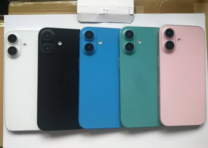 iPhone 16 ao vivo em todas as cores / foto: Sonny Dickson